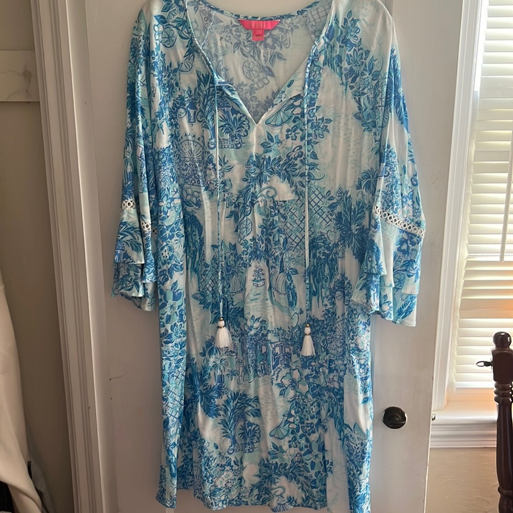 Lilly Pulitzer Aztica Tnic Dress Size M NWOT